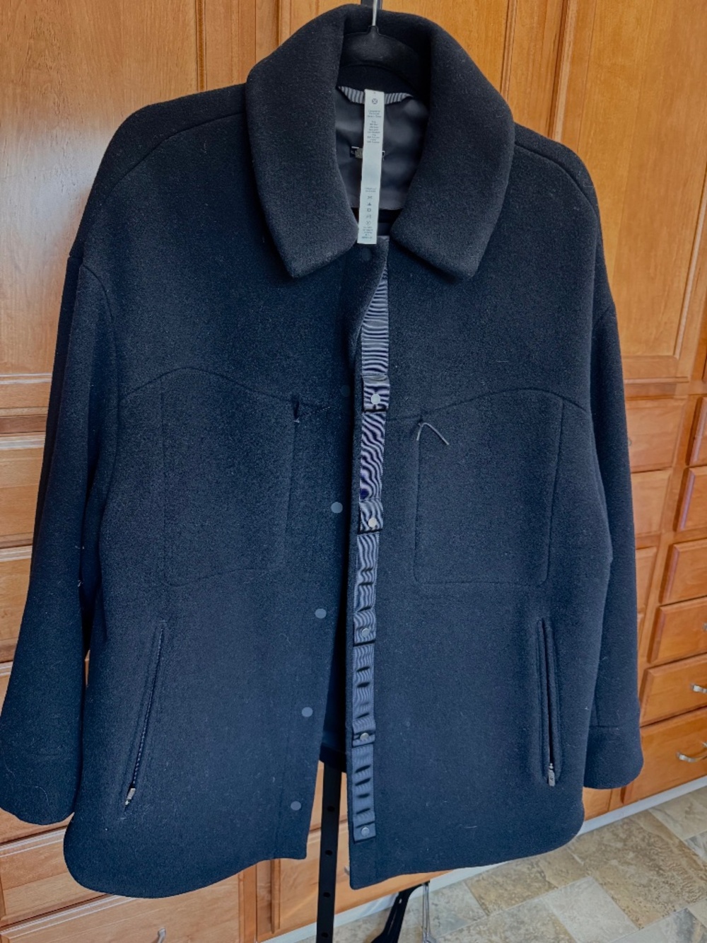 Lululemon Insulated Wool Jacket Size 8